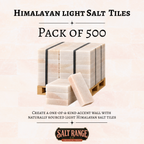 Light Himalayan Salt Tiles 8x4x1 inch, Pack of 150