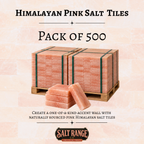 Himalayan Pink Salt Tiles 8x4x1 inch, Pack of 500