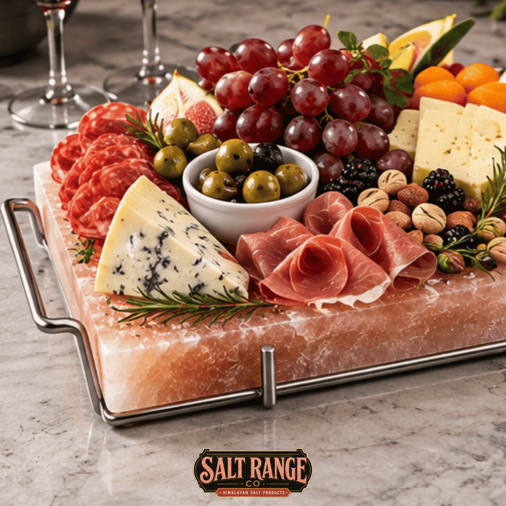 The Chef's Slab Himalayan salt cooking blocks - Pack of 6, 12x8x1.5 inch, Cooking, Grilling, Serving, Charcuterie – photo 6