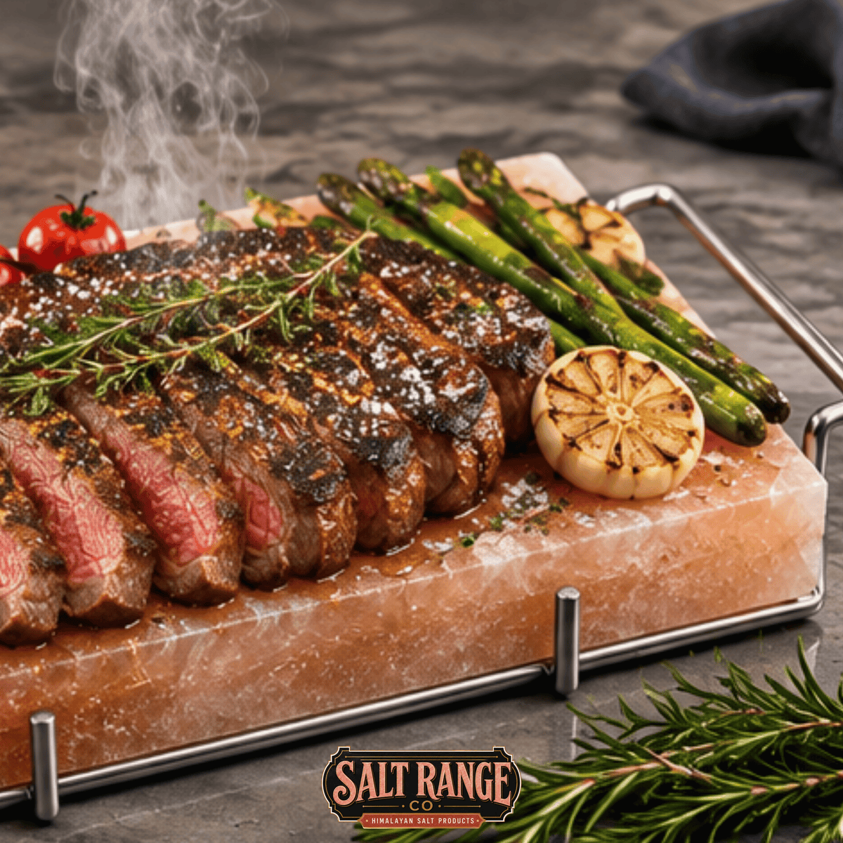 The Chef's Slab Himalayan salt cooking blocks - Pack of 6, 12x8x1.5 inch, Cooking, Grilling, Serving, Charcuterie – photo 7