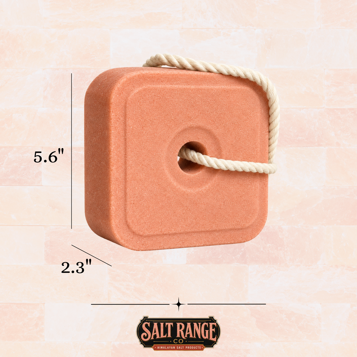 Compressed Himalayan Salt Lick Block for Cattle & Horses, Single Block – photo 2