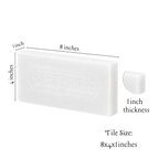 Light Himalayan Salt Tiles 8x4x1 inch, Pack of 100 – photo 5