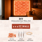 Himalayan Salt Wall DIY Kit — 4 x 4 ft (16 sq ft)