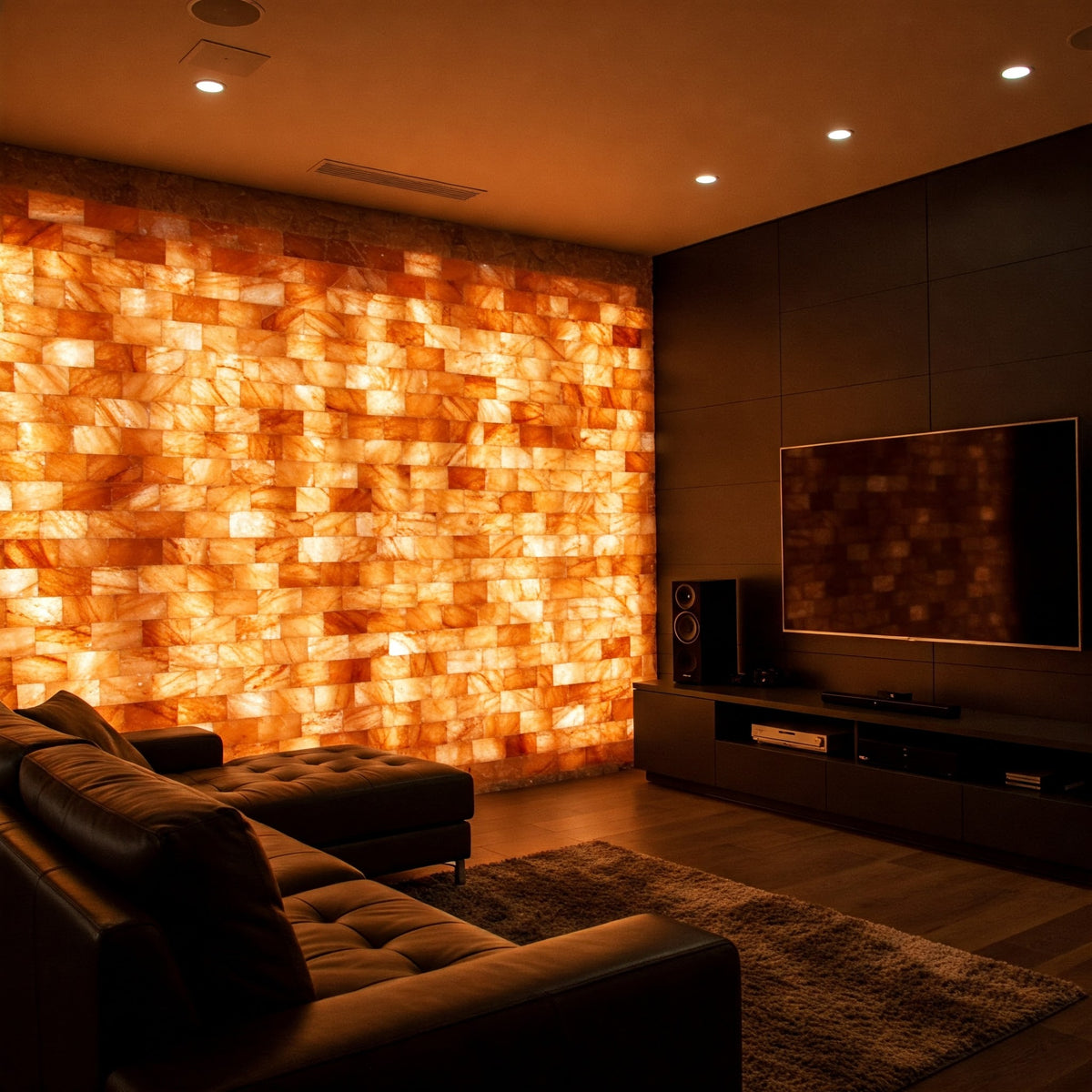 8 x 5 Ft Wall, 40 Sq Ft Himalayan Salt Wall DIY Kit – photo 11