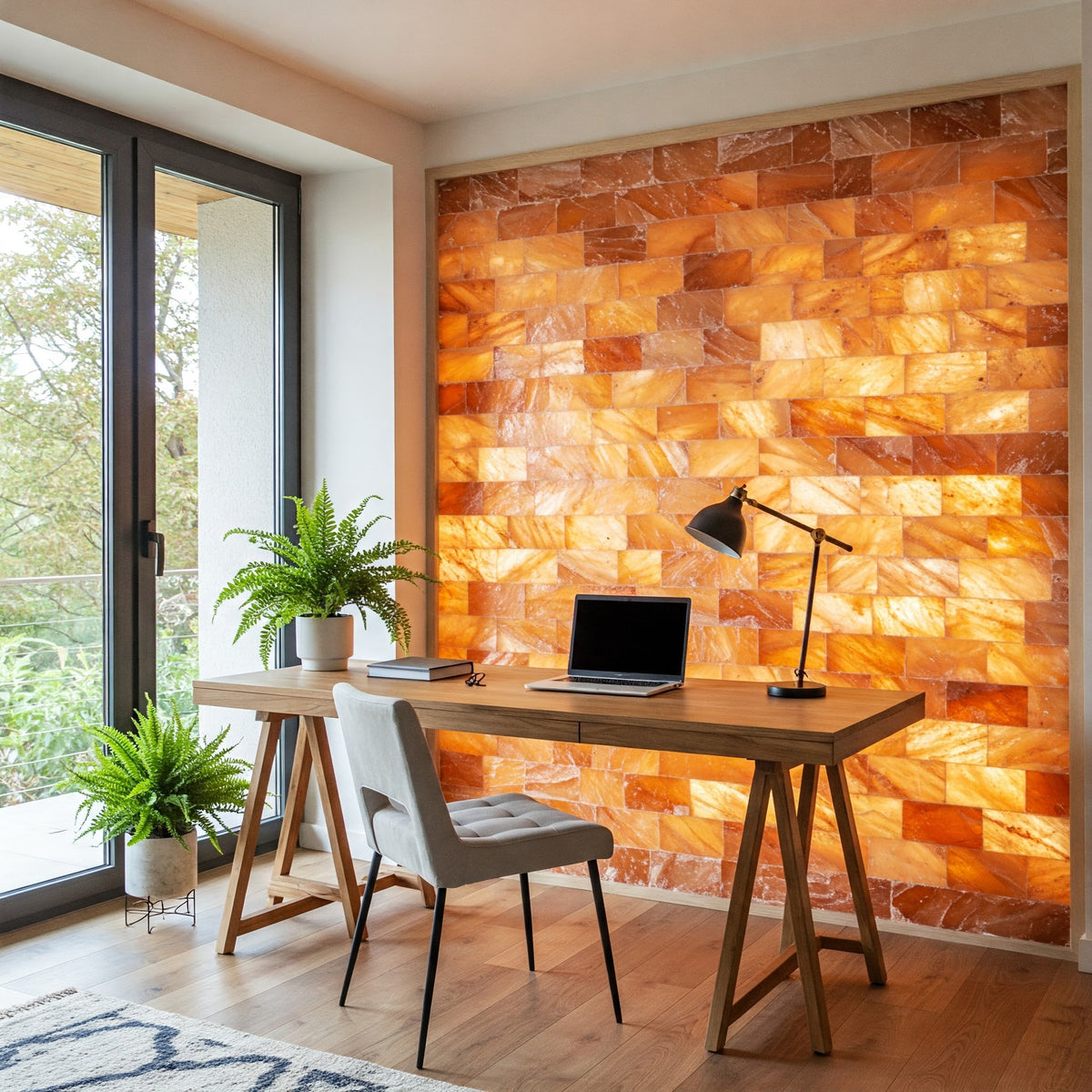 8 x 5 Ft Wall, 40 Sq Ft Himalayan Salt Wall DIY Kit – photo 12