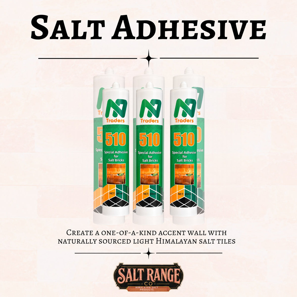 Salt Adhesive — For Himalayan Salt Bricks & Tiles