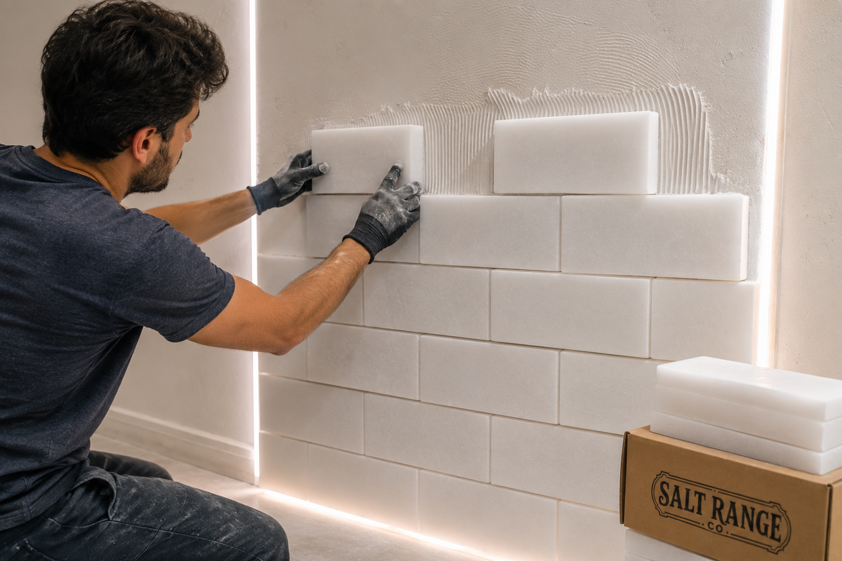 8 x 10 Ft Wall, 80 Sq Ft Himalayan Salt Wall DIY Kit – photo 14